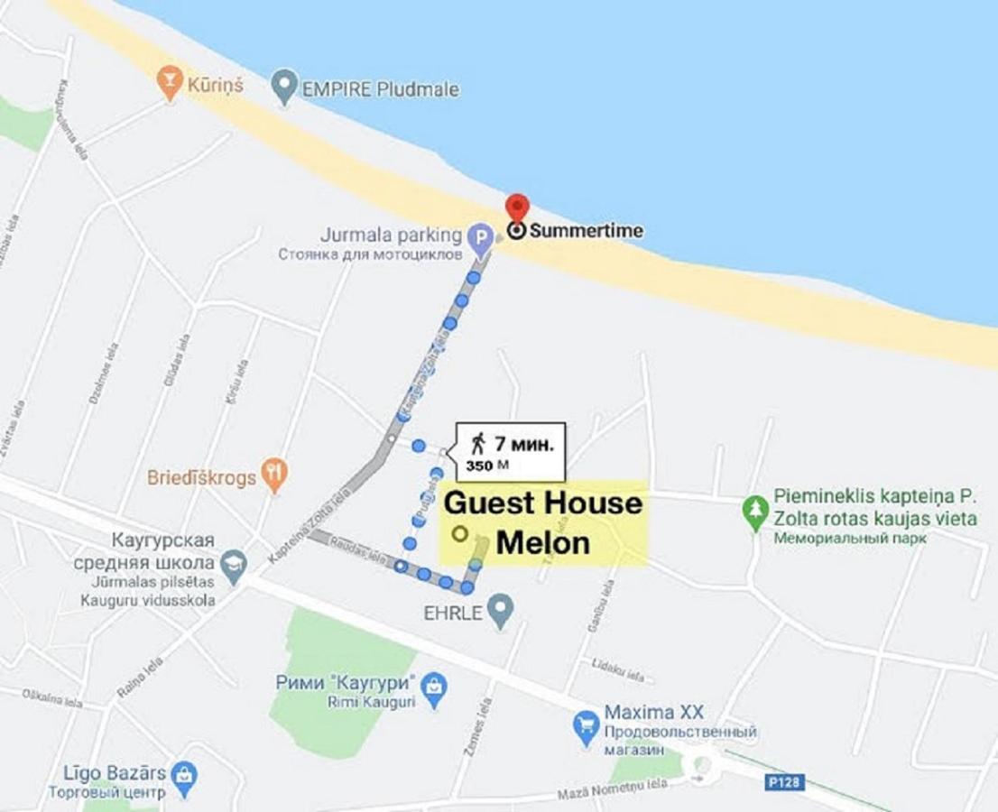 Guest House Melon Jūrkalne المظهر الخارجي الصورة